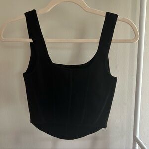 Wilfred corset style knit top